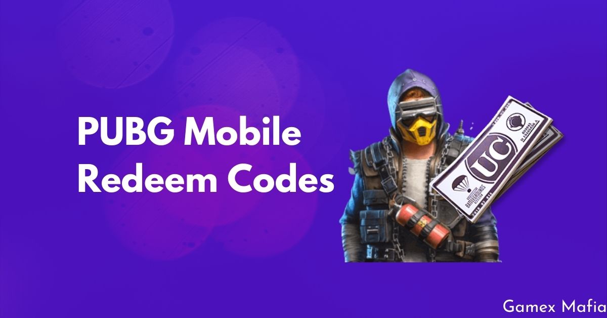pubg mobile redeem codes