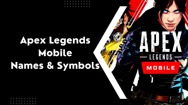 Apex Legends Mobile Names and Symbols